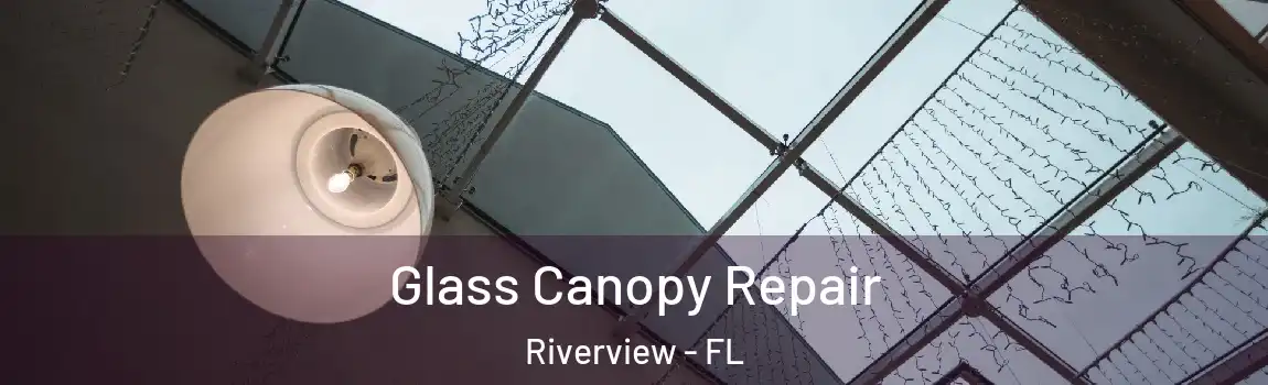  Glass Canopy Repair Riverview - FL